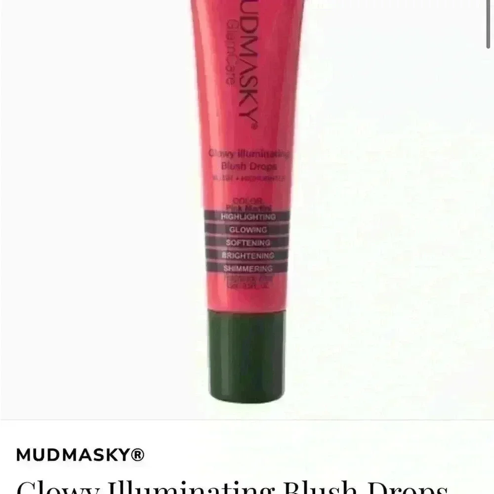 Mudmasky Illuminating Blush Drops Pink Martini Brand New